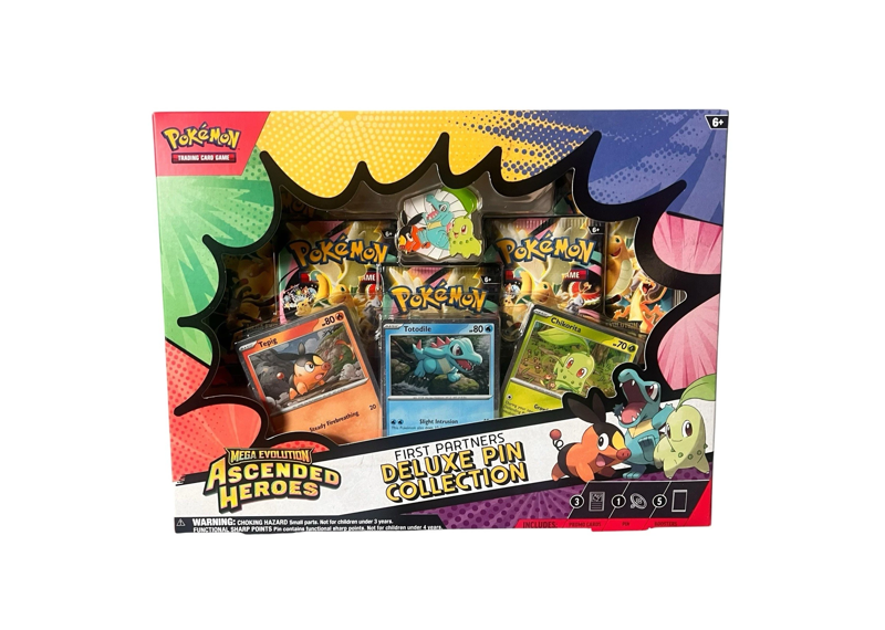 Pokemon Ascended Heroes First Partner Deluxe Pin Collection