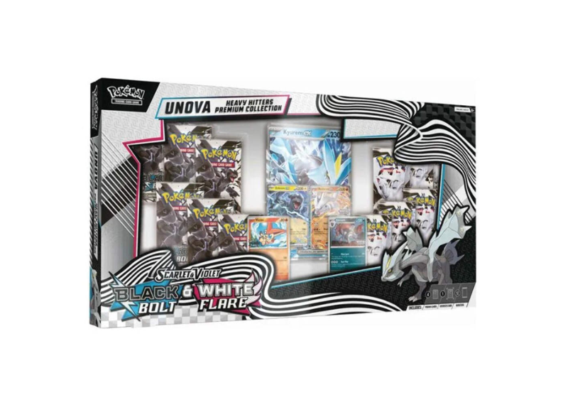 Pokemon TCG Unova Heavy Hitters Premium Collection Bolt Flare Box