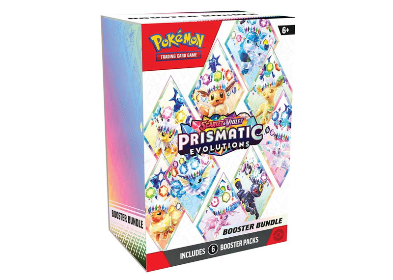Pokemon Trading Card Game: Scarlet & Violet Prismatic Evolutions Booster Bundle