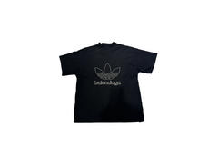 Balenciaga x Adidas Trefoil T-shirt Black