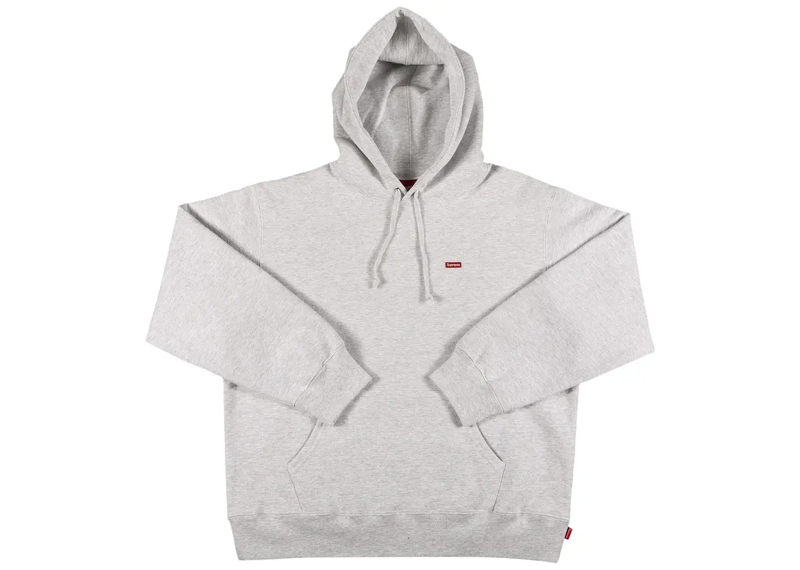 Supreme Small Box Logo Hoodie - Ash Grey