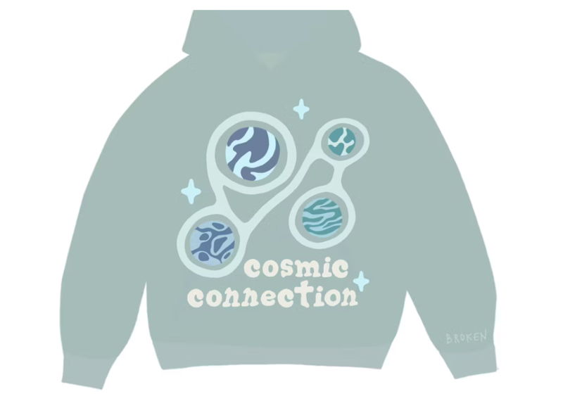 Broken Planet Cosmic Connection Hoodie Arctic