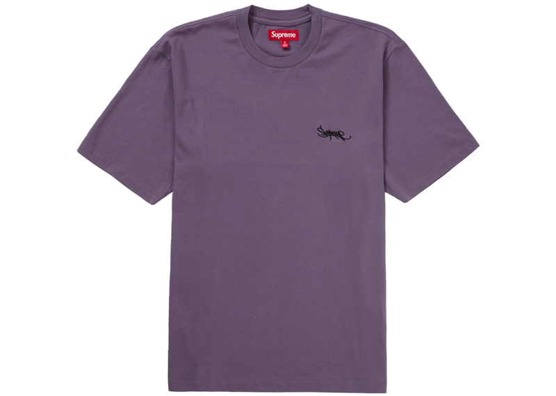 Supreme Washed Tag T-Shirt - Lavender (SS24)