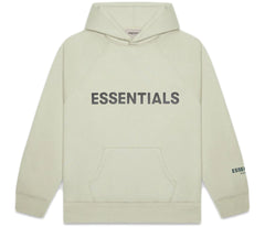 Fear of God Essentials Pullover Hoodie Applique Logo Alfalfa Sage