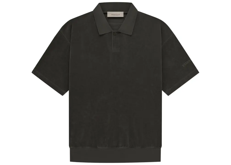 Fear of God Essentials Terry Polo - Off Black
