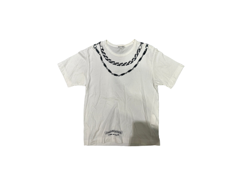 Chrome Hearts x Comme Des Garcons Chain Link T-Shirt - Black/White