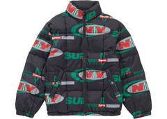 Supreme NY Reversible Puffy Jacket Black