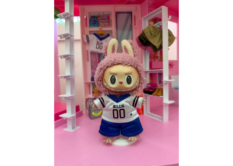 Labubu Outfit Football Jersey