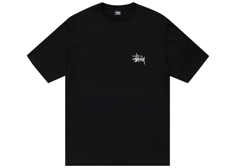 Stussy Ice Melted T-Shirt - Black