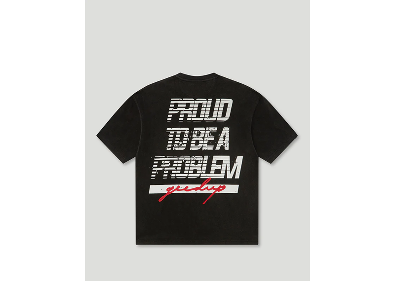 Geedup Co PTBAP Nascar T-Shirt - Black/Red