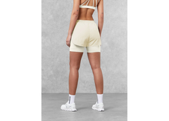 The Giving Movement 3.5 inch Double Layer Biker Shorts - Off White