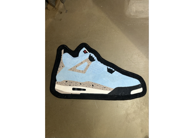 Nike Air Jordan 4 University Blue Rug