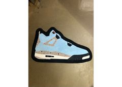 Nike Air Jordan 4 University Blue Rug