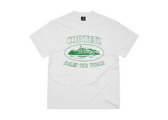 Corteiz Alcatraz T-Shirt - White/Green