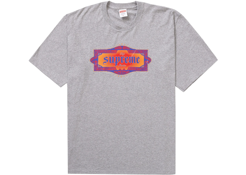 Supreme Top Shotta T-Shirt - Heather Grey (SS22)