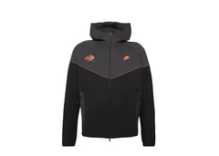 Nike x Syna Tech Fleece Full Zip Hoodie - Black/Metallic Red Bronze