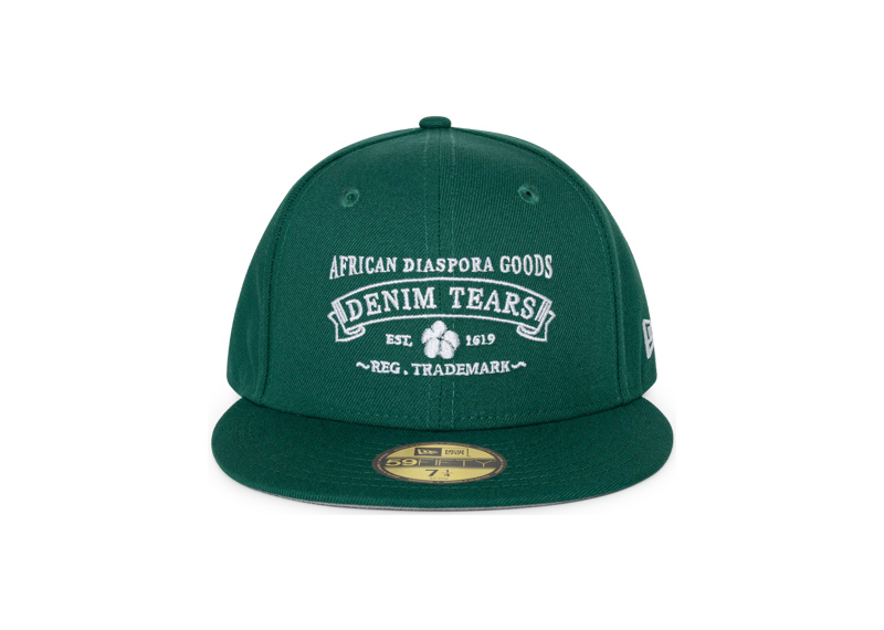 Denim Tears x New Era ADG Snapback Green
