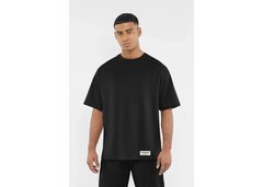 The Giving Movement AUS City Print Oversized T-Shirt - Pitch Black