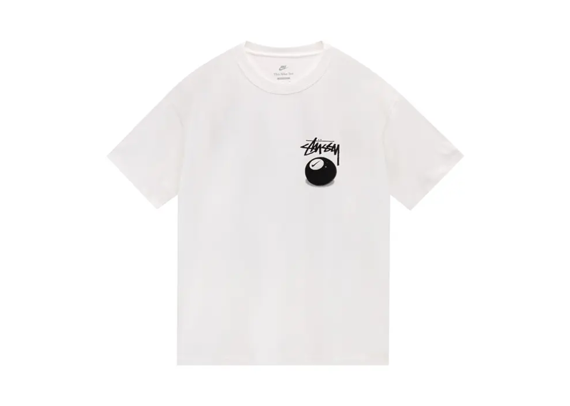 Nike x Stussy 8 Ball T-Shirt - White