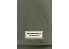 The Giving Movement Oversized Contrast Back Print T-Shirt - Clay