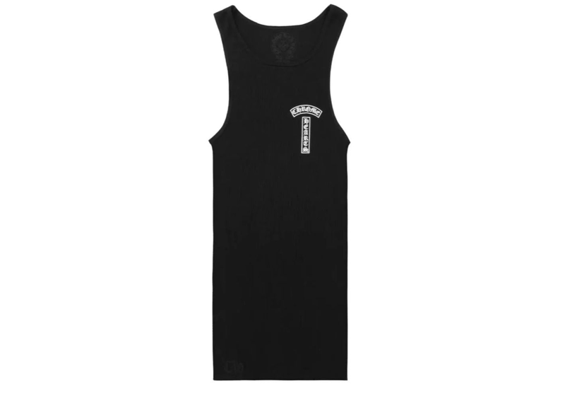 Chrome Hearts Logo Tank Top - Black