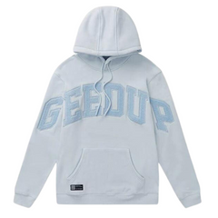 Geedup Co Team Logo Hoodie - Pale Blue