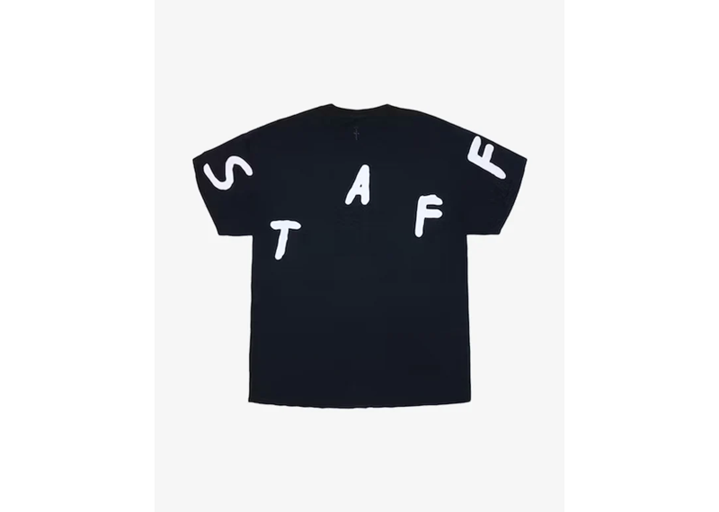 Travis Scott Astrofest Staff Tee Black