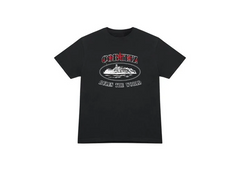 Corteiz 5 Starz Alcatraz T-Shirt - Black/Red