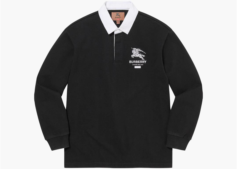 Supreme Burberry Rugby Black
