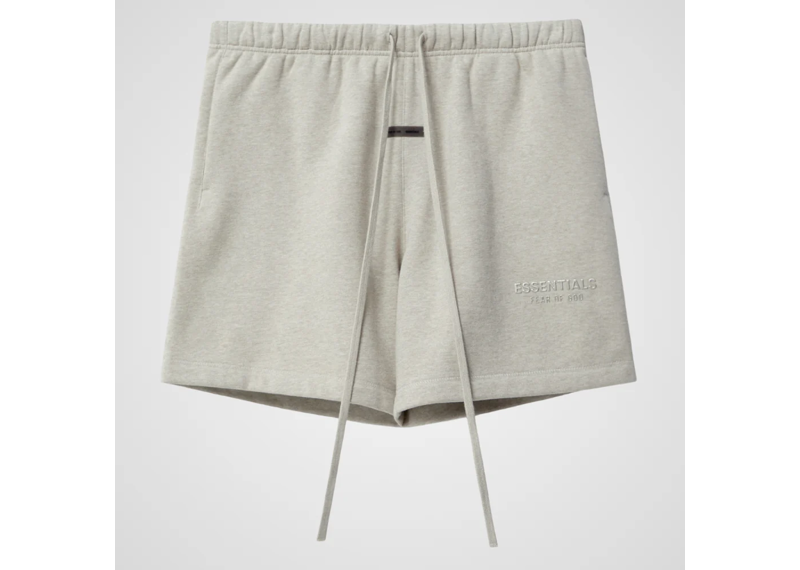 Fear of God Essentials Fleece Shorts -  Heather Stone (SS25)