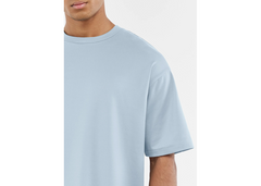 The Giving Movement Oversized Contrast Back Print T-Shirt - Powder Blue
