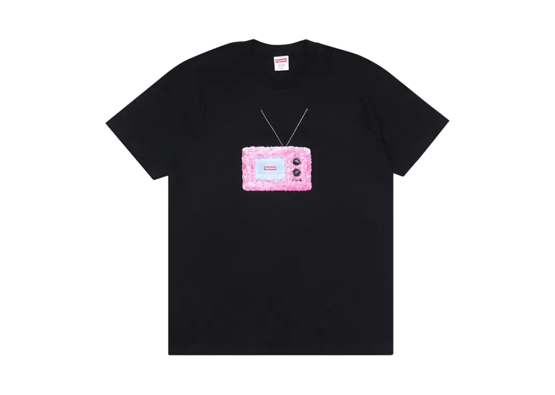 Supreme TV Tee Black