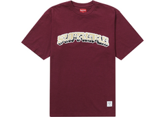 Supreme Block Arc T-Shirt - Plum (SS23)