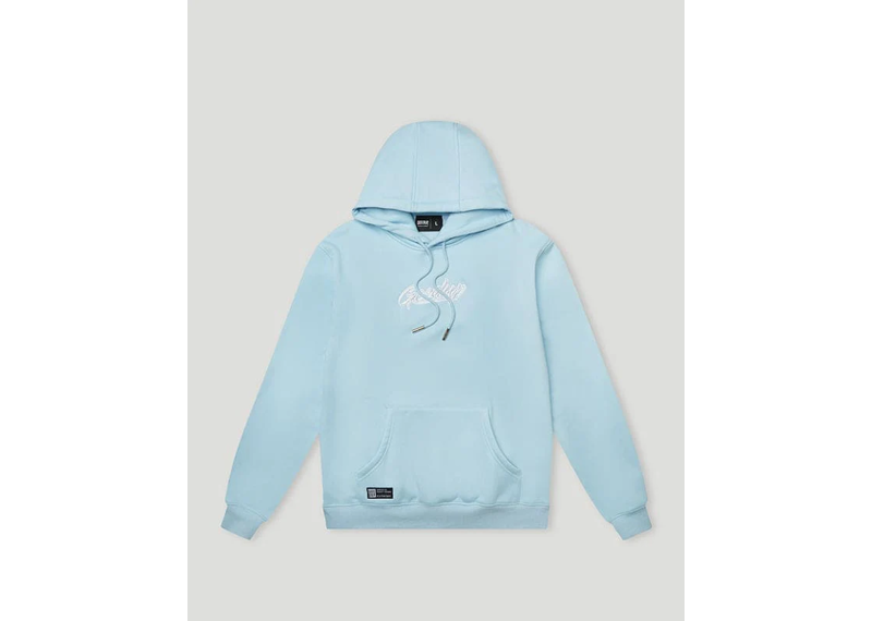 Geedup Co Script OS Hoodie - Cool Blue