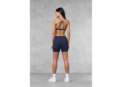 The Giving Movement 3.5 inch Double Layer Biker Shorts - Navy