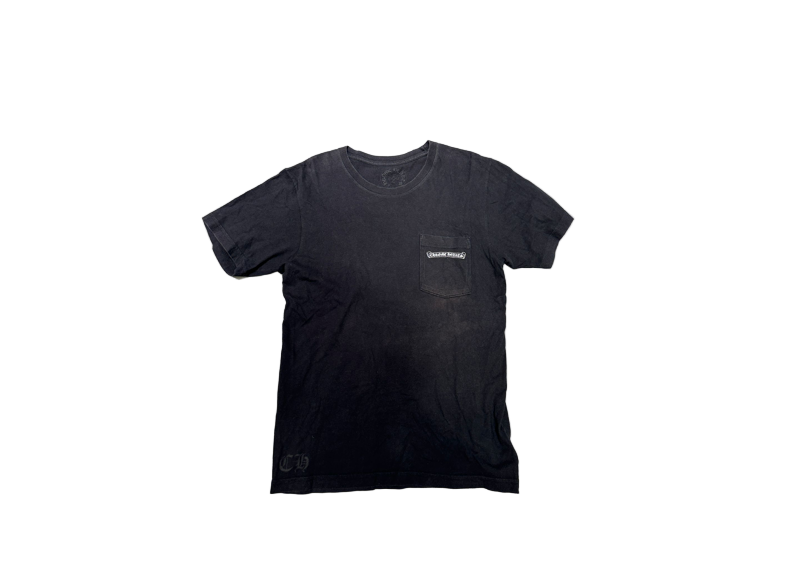 Chrome Hearts Shoulder Logo Pocket USA T-Shirt - Black