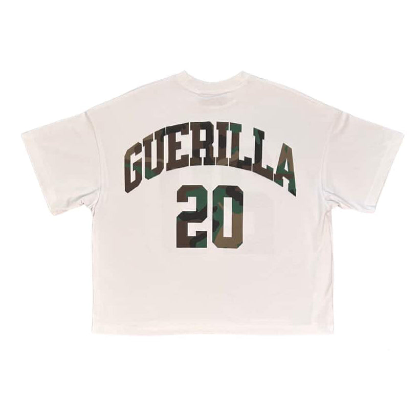Guerilla 20 T-Shirt - White/Camo
