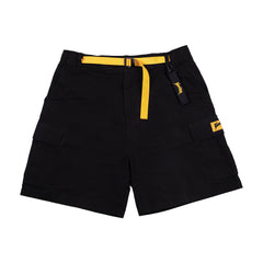 GUERILLA SUPPLY Cargo Shorts - Black/Yellow