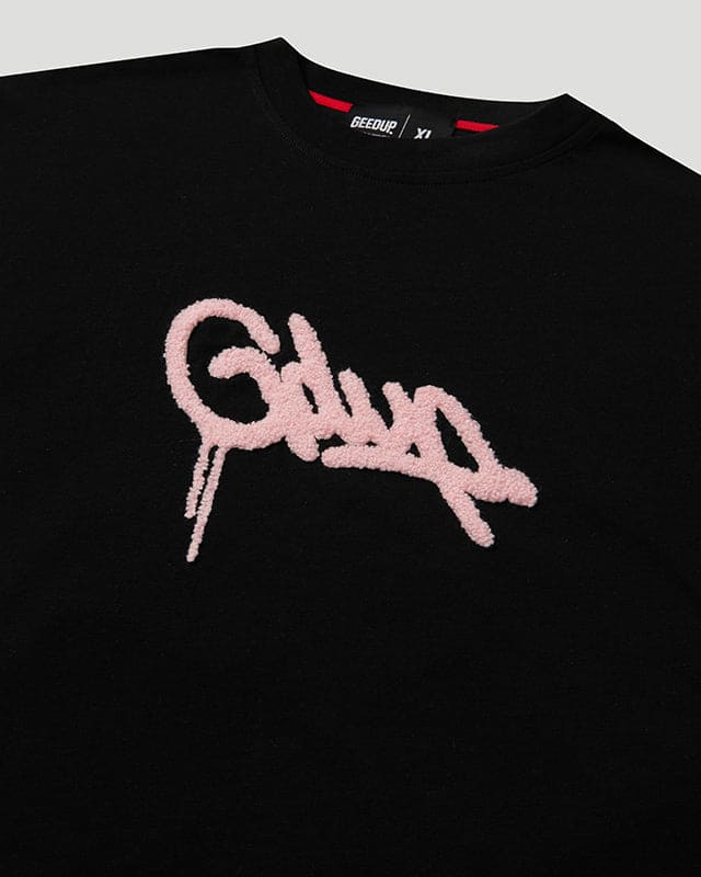 Geedup Co US VS THEM T-Shirt - Black/Pink