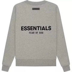 Fear Of God Essentials Crewneck - Dark Oatmeal (SS22)
