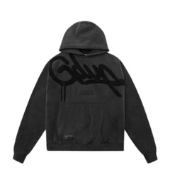 Geedup Co Handstyle Hoodie - Vintage Washed Black