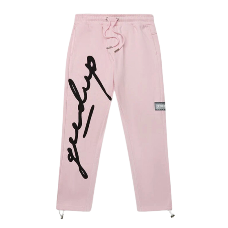 Geedup Co Signature Trackpants - Pink/Black