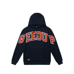 Geedup Co Team Logo Hoodie - Navy/Burnt Orange