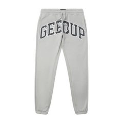 Geedup Co Team Logo Trackpants - Grey/Grey