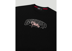 Geedup Co Core Handstyle T-Shirt - Black/Pink
