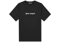 Palm Angels Logo T-Shirt - Black