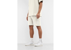 The Giving Movement 7 inch Regular Fit Striped Track Shorts - Ivory