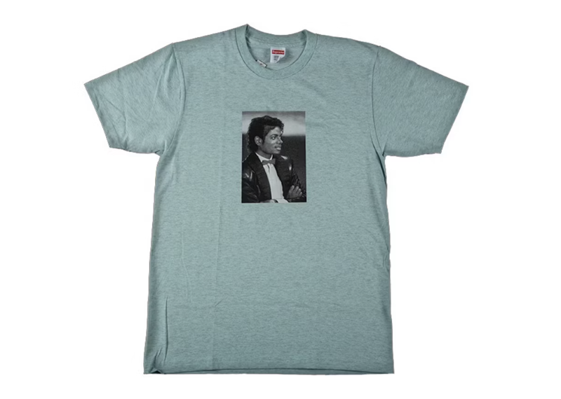 Supreme Michael Jackson Tee Heather Turquoise