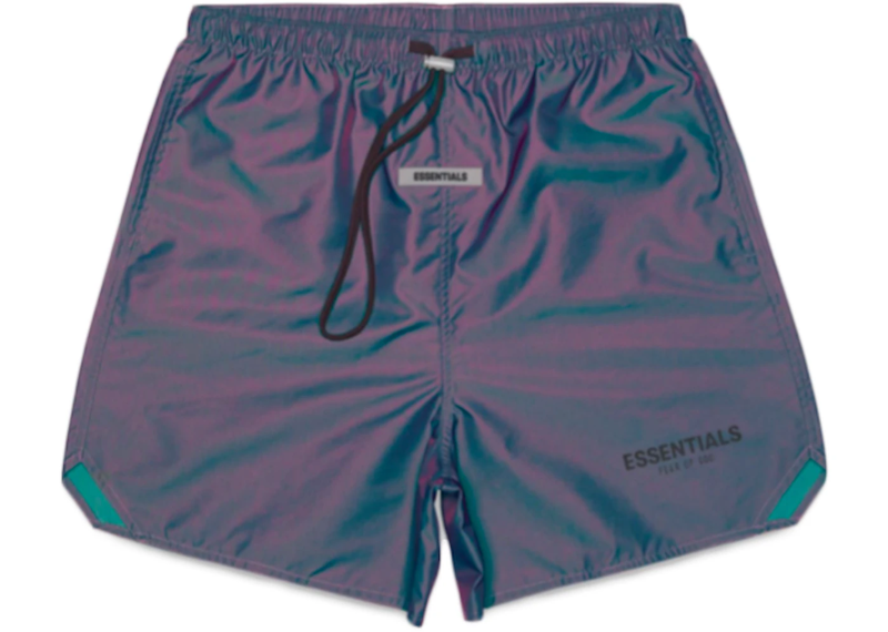 Fear of God Essentials Nylon Volley Shorts - Iridescent (SS20)