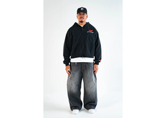By Tydon Trinity Zip Up Hoodie - Black
